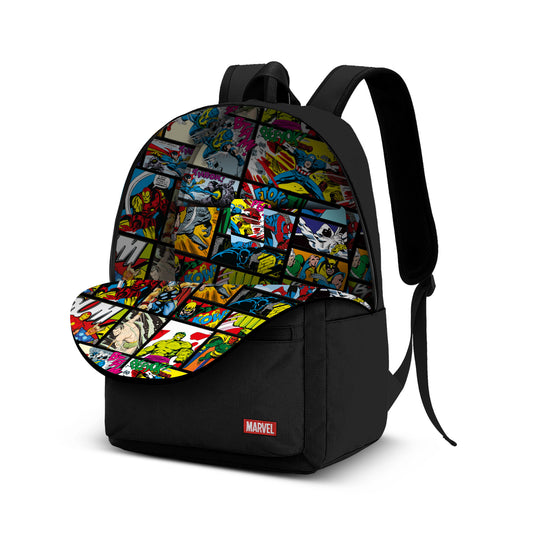 Marvel MV-Rucksack Block, Schwarz