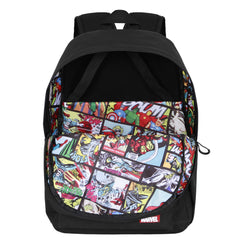 Marvel MV-Mochila Block, Negro