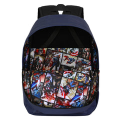 Marvel Captain America CAP-Zaino Block, Blu