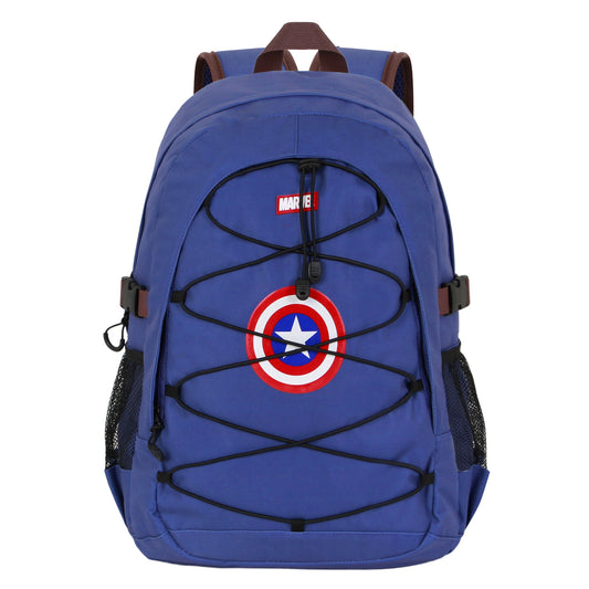 Marvel Captain America CAP-Sac à dos Fight PRO, Bleu