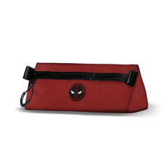 Marvel Deadpool DE-Portatodo Triangle, Rojo