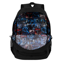 DC Comics Batman BAT-Rucksack Fight PRO, Schwarz
