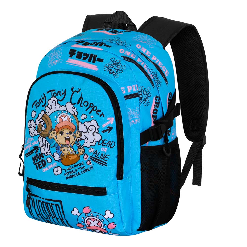 One Piece Chopper-Mochila Fight 3.0, Azul