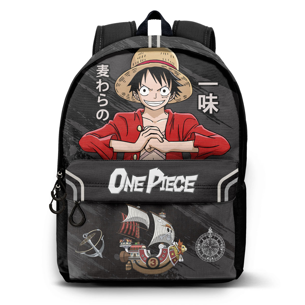 One Piece Unique-FAN HS Backpack 3.0, Black – Karactermania