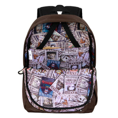One Piece OP- Block Backpack, Brown