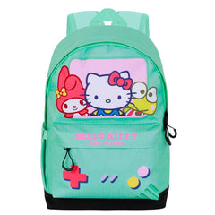 Hello Kitty Videogame-FAN HS Backpack 3.0, Turquoise