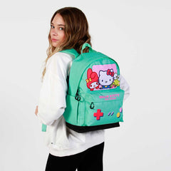 Hello Kitty Videogame-FAN HS Backpack 3.0, Turquoise
