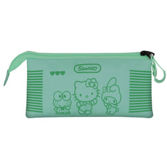 Hello Kitty Videogame-driedelige etui, turquoise