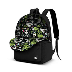Disney Nightmare Before Christmas Faces-FAN HS Backpack 3.0, Black