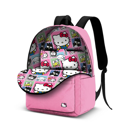 Hello Kitty HK-Plecak Block, różowy