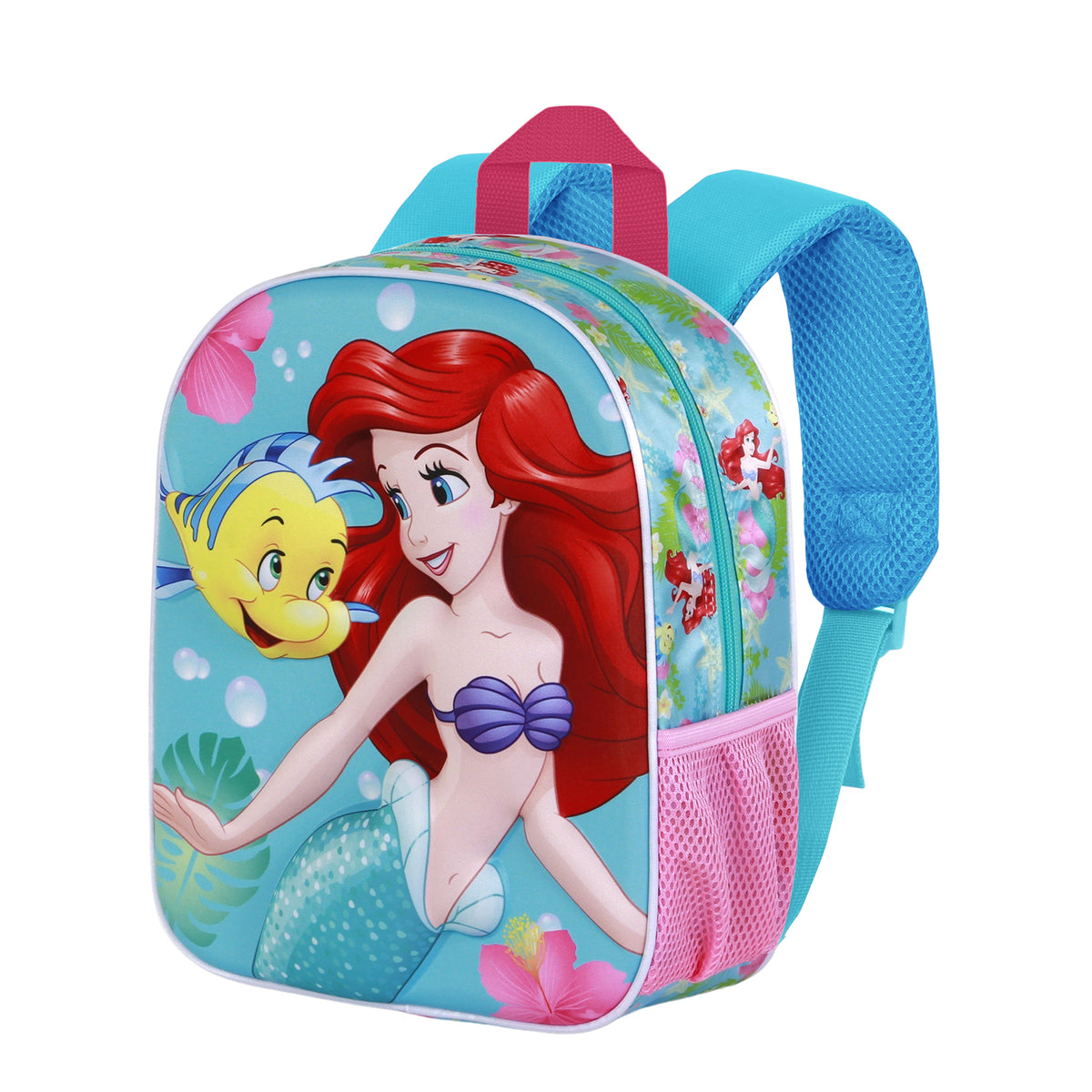 Disney Ariel Dive-Zainetto 3D Elite, Turchese