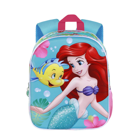 Disney Ariel Dive-Zainetto 3D Elite, Turchese