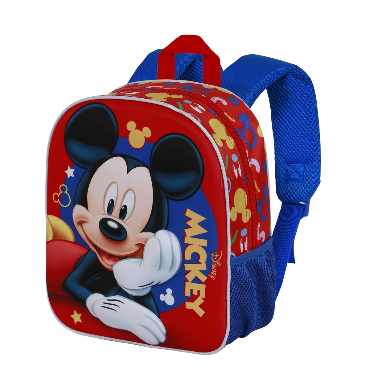 Disney Topolino Buddy-Zainetto 3D Elite, Rosso