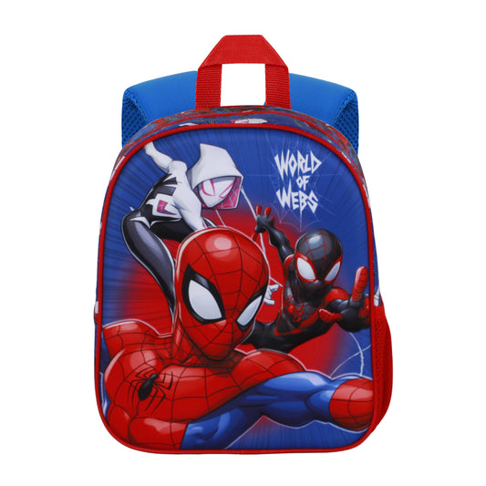 Marvel Spiderman Word-Plecak 3D Elite, Niebieski