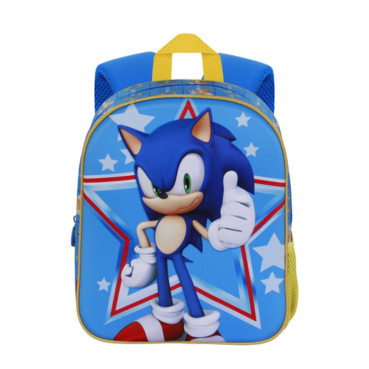 Sonic Jeżyk Star-Plecak 3D Elite, niebieski