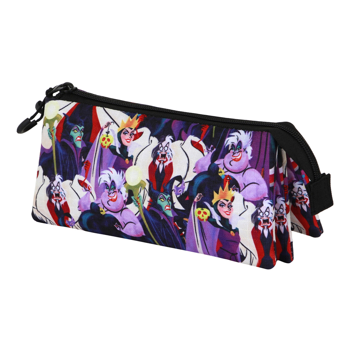 Méchants Disney Evil-Trousse Triple, Multicolore