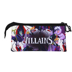 Méchants Disney Evil-Trousse Triple, Multicolore