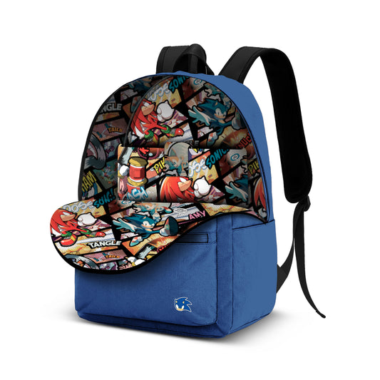 Sonic The Hedgehog SO-rugzak Block, blauw