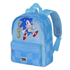 Sonic The Hedgehog Jump-Joy Preschool Backpack, Blue