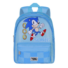 Sonic The Hedgehog Jump-Joy Preschool Backpack, Blue