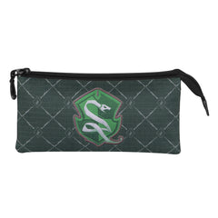Harry Potter Legacy Slytherin-Estuche Portatodo Triple, Verde