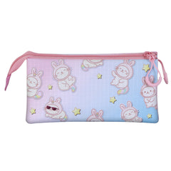 Oh My Pop! Bunicat-Estuche Portatodo Triple, Rosa