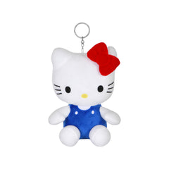 Hello Kitty Icon-Grand Porte-Clés en Peluche, Blanc