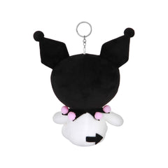 Hello Kitty Kuromi Icon-Large Plush Keyring, White