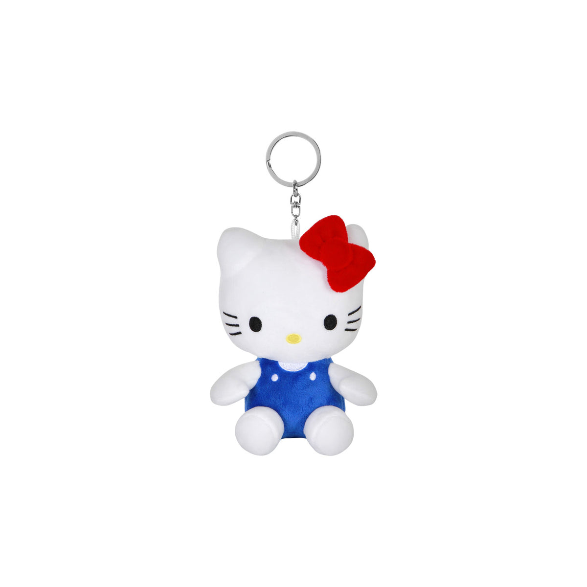 Hello Kitty Icon-Small Plush Keyring, White