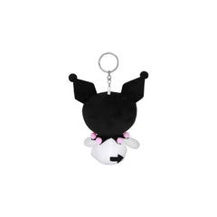 Hello Kitty Kuromi Icon-Small Plush Keyring, White