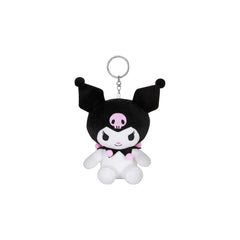 Hello Kitty Kuromi Icon-Small Plush Keyring, White