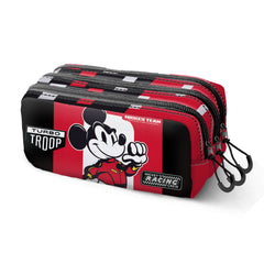 Disney Mickey Mouse Racing-Estuche Portatodo Trick FAN 2.2, Rojo