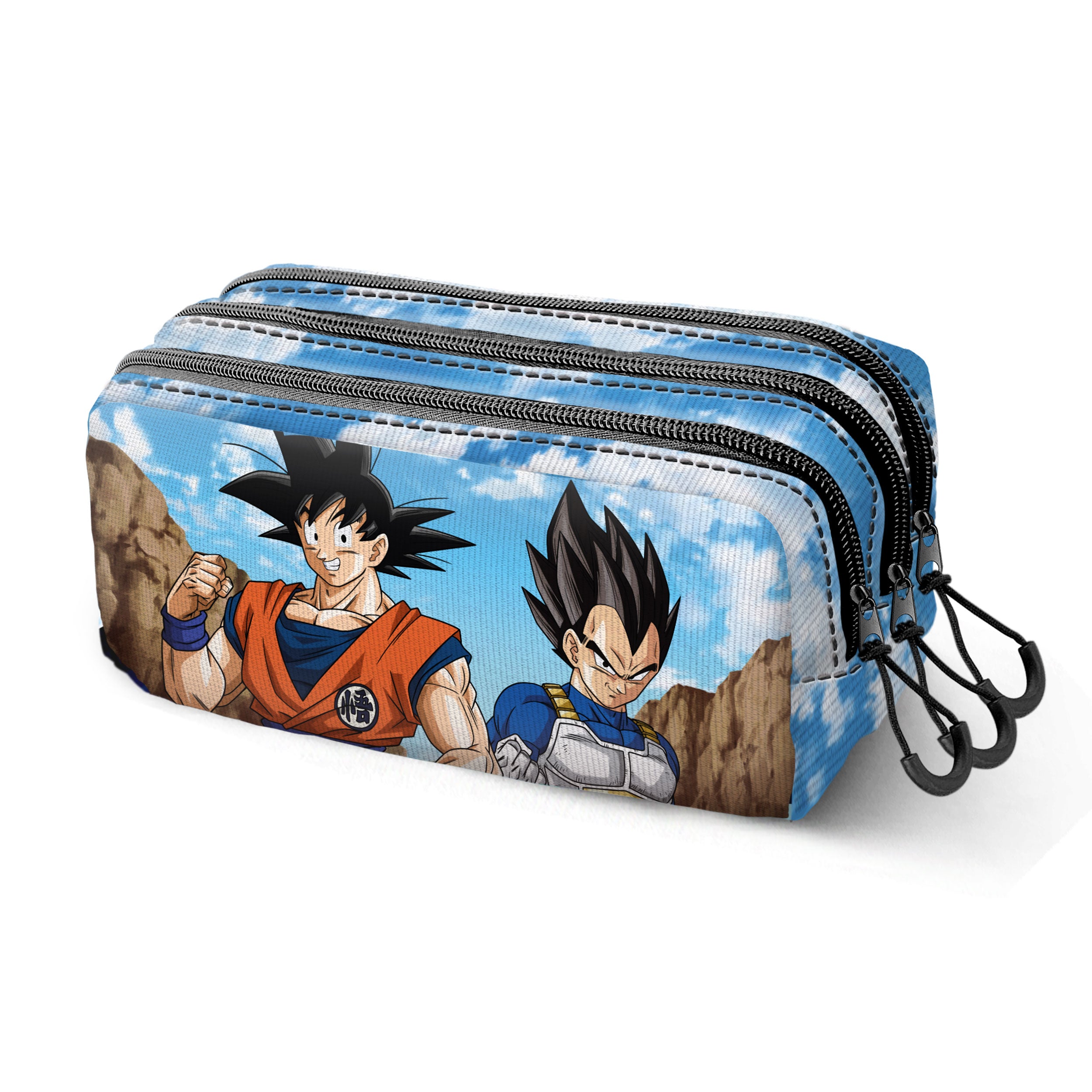 Dragon Ball (Bola de Dragón) Rivals-Estuche Portatodo Trick FAN 2.2, Azul