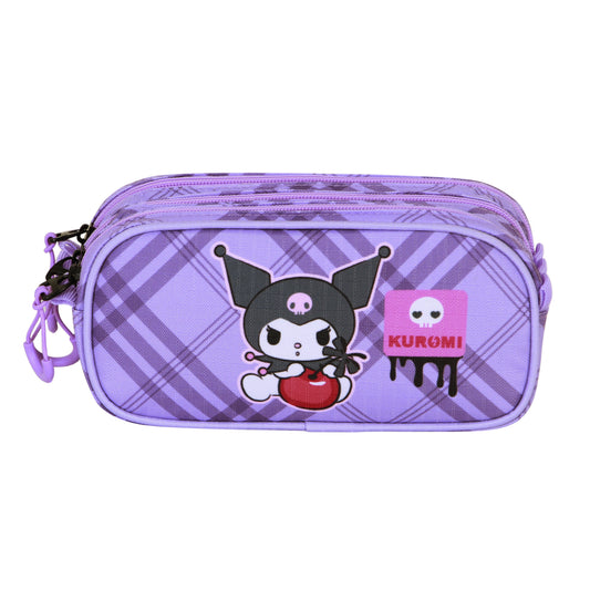 Hello Kitty Kuromi Cherry-Trousse Trick FAN 2.2, Mauve