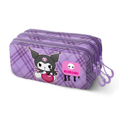 Hello Kitty Kuromi Cherry-Estuche Portatodo Trick FAN 2.2, Malva