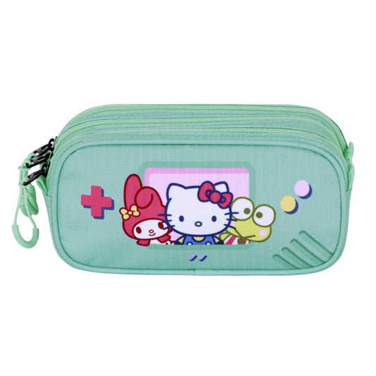 Hello Kitty Videogame-Trousse Trick FAN 2.2, Turquoise