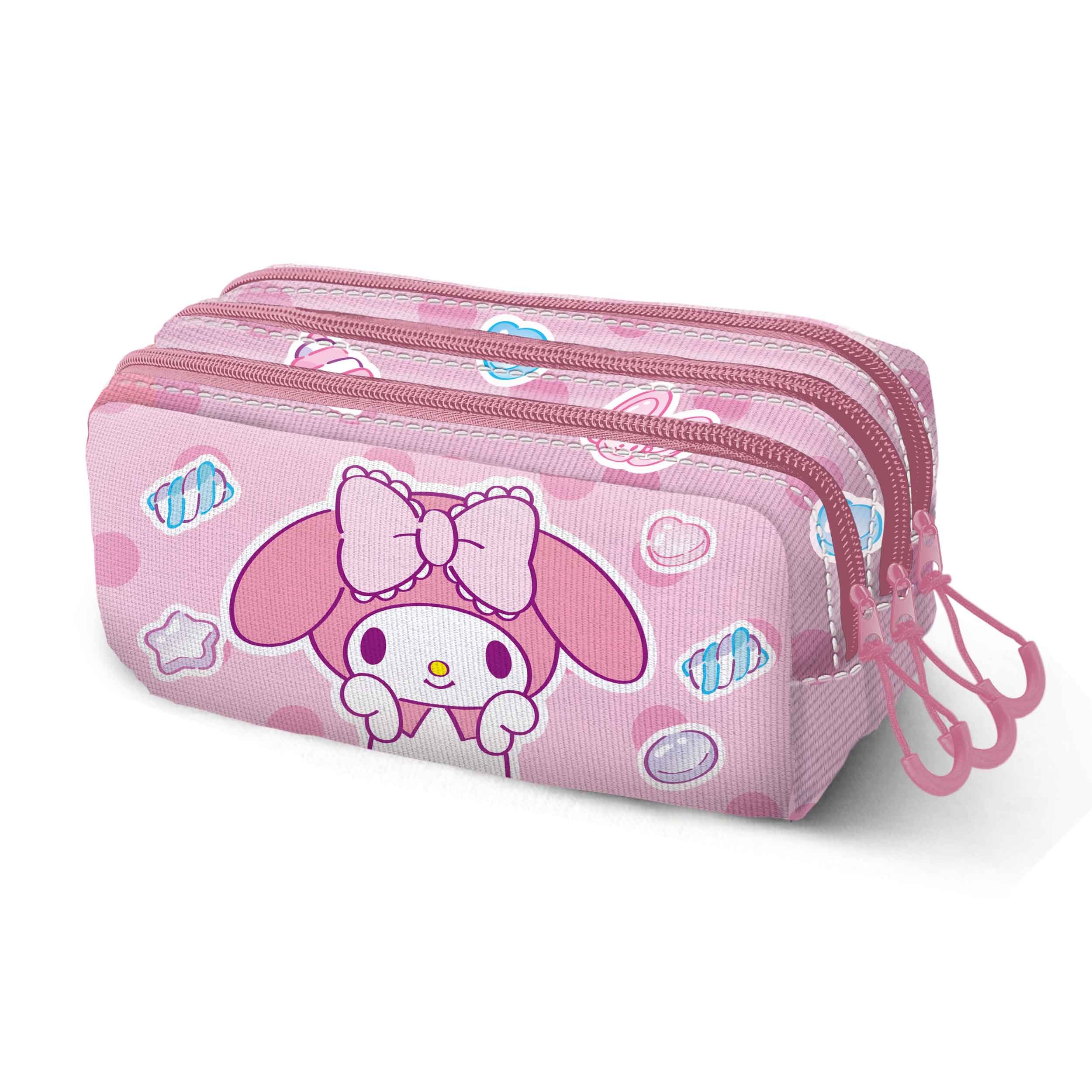 Hello Kitty My Melody Sweets-Estuche Portatodo Trick FAN 2.2, Rosa