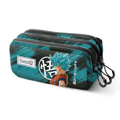 Dragon Ball (Bola de Dragón) Saiyajin Blue-Estuche Portatodo Trick FAN 2.2, Turquesa