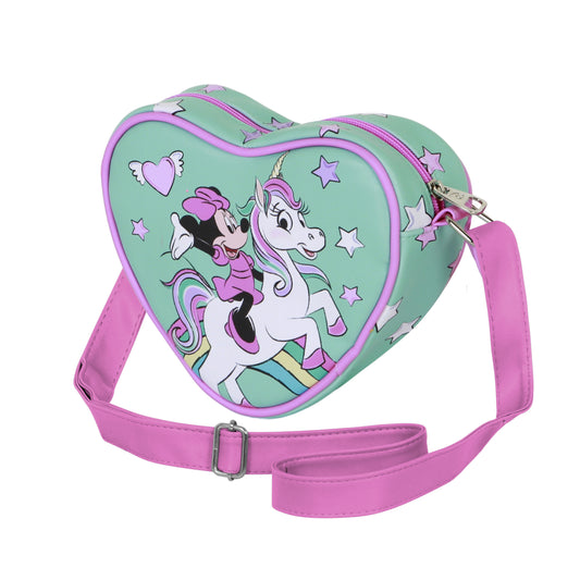 Disney Minnie Mouse Fantasy-Posetă casuală cu inimă, verde