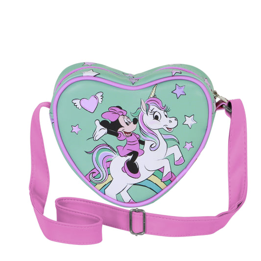 Disney Minnie Mouse Fantasy-Posetă casuală cu inimă, verde