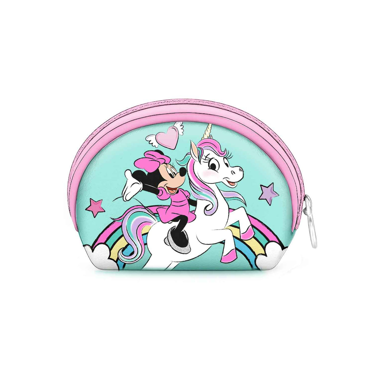 Disney Minnie Mouse Fantasy-Monedero Oval Casual, Verde