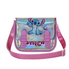 Disney Lilo și Stitch Cosmic-Geantă bandulieră tip poșetă XS, argintiu