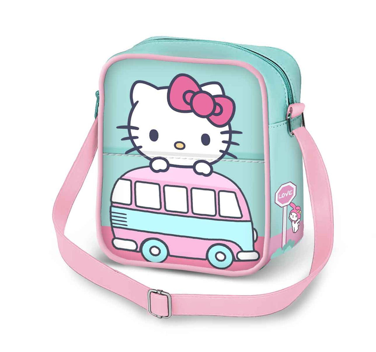 Hello Kitty Van-Bolso Bandolera XS, Verde