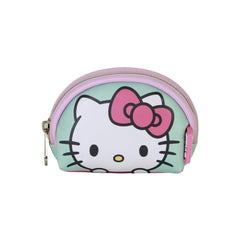 Hello Kitty Van-Portamonete Ovale Casual, Verde