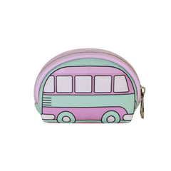Hello Kitty Van-Portamonete Ovale Casual, Verde