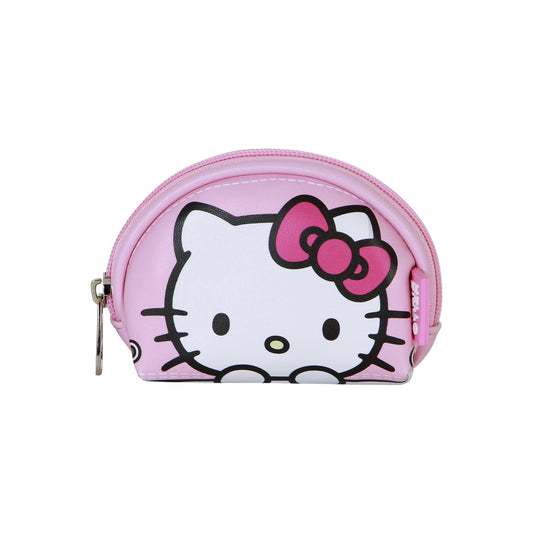 Hello Kitty Sneakers-Porte-monnaie Ovale Casual, Rose