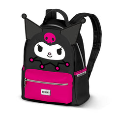 Hello Kitty Kuromi Face-Mochila Heady, Lila