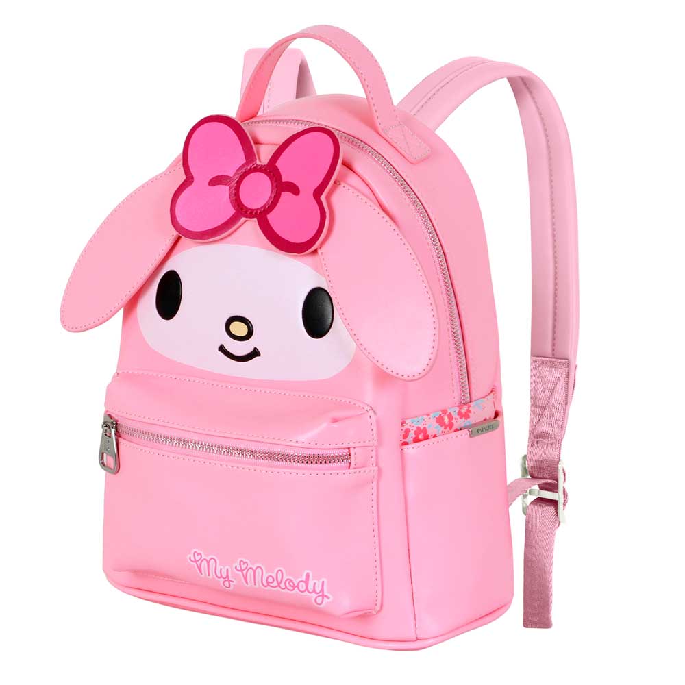 Hello Kitty My Melody Face-rugzak Heady, Roze