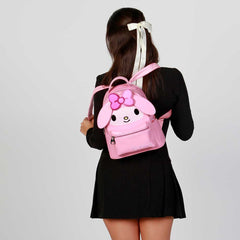 Hello Kitty My Melody Face-rugzak Heady, Roze