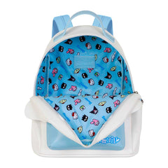 Hello Kitty Cinnamoroll Gesicht-Rucksack Heady, Weiß